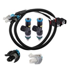   OEM Parts  2PCS Fuel Injector Harness Set 0280158197 Fit for Polaris Ranger