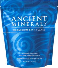 Magnesium Bath Flakes - Bathing Alternative to Epsom Salt - Soak in Natural Salt