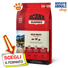 Acana Dog Classic Red Meat Cibo Secco Cani 2/ 9,7/ 14,5 Kg