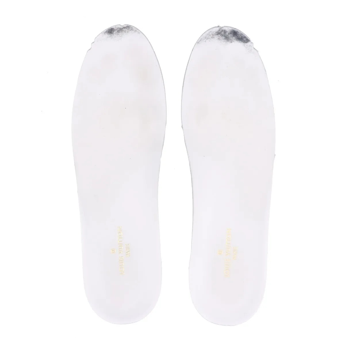 Louis Vuitton Rivoli line 21 years Leather Sneakers 7 Men's White FA0231 Monogra thumbnail 14