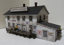 HICKSON FEED & SEED MILL. BUILT. WOOD. WELL D...