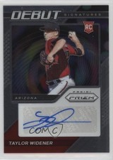 2021 Panini Prizm Debut Signatures Taylor Widener #DS-TW Auto 11c3