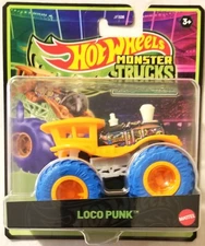 Hot Wheels - 2025 Monster Trucks Glow in the Dark Loco Punk (BBJFX20)