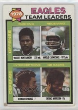 1979 Topps Team Leaders Wilbert Montgomery Harold Carmichael Herman Edwards 0ps8