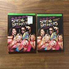 Spring Breakers DVD W/ Slipcover Selena Gomez - Tested