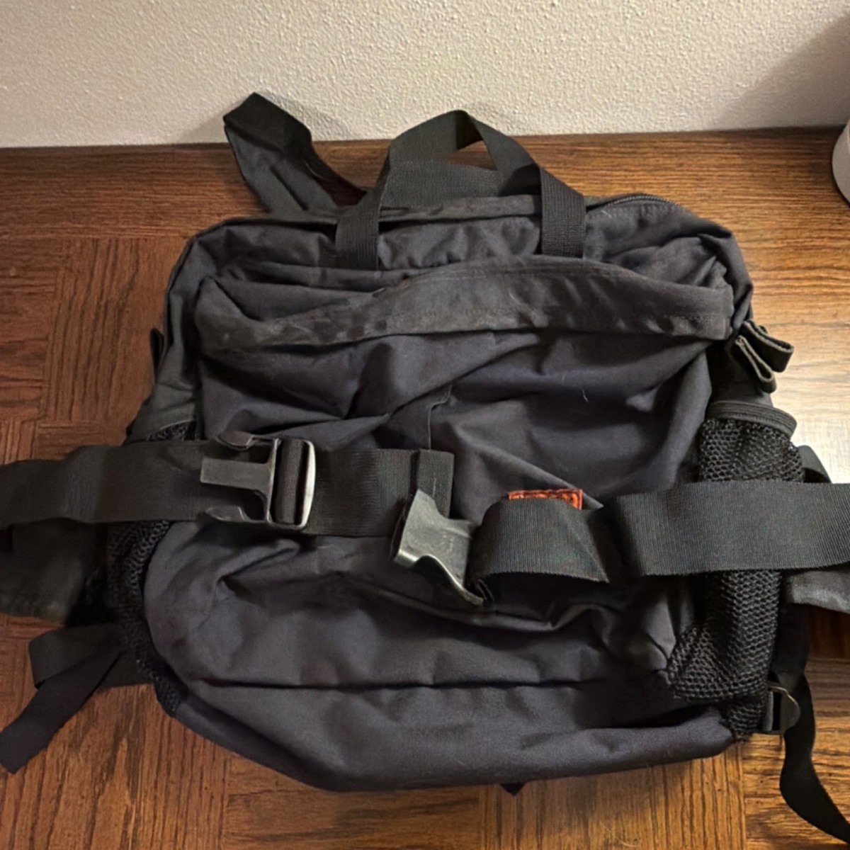 Abercrombie & Fitch Blue messenger bag & Zipper, Adjustable Strap Travel View 3