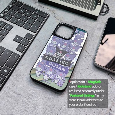 CASETiFY Kuromi iPhoneケース Sanrio Kuromi CASETiFY Puffy phone Case iphone 16 Pro MAX Purple