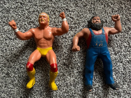 WWF LJN LOT (2) HULK HOGAN HILLBILLY JIM 8