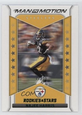 2022 Panini Rookies & Stars Man in Motion Green 17/25 Najee Harris #MM-4 nd3
