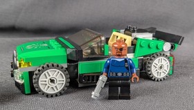 76004 LEGO Complete Marvel Super Heroes Spider-Man Cycle Chase complete retired