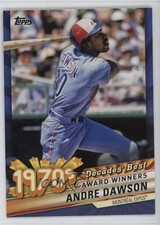 2020 Topps Decades Best Series 2 Award Winners Blue Andre Dawson #DB-33 HOF 0t2