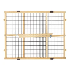 MyPet Wire Mesh Pet Gate 26.5"-42" Wide, 23" Tall