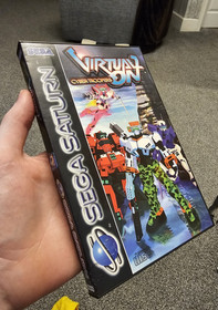 Sega Saturn - Virtua On Cyber Troopers complete with manual