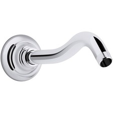 Kohler K-72775-CP Artifacts Showerarm and Flange, .5, Polished Chrome
