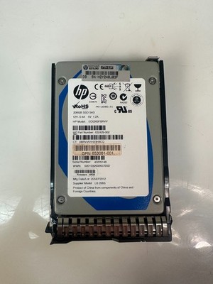 653078-B21 HP 200GB 6G SAS SLC 2.5'' SFF SC Enterprise Performance SSD 653961-001