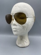 Vintage Ray-Ban 58β14 Sunglasses Bausch & Lomb Made in USA Brown Etched Lens Lic