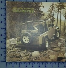 2004 Jeep Wrangler Unlimited Brochure Folder