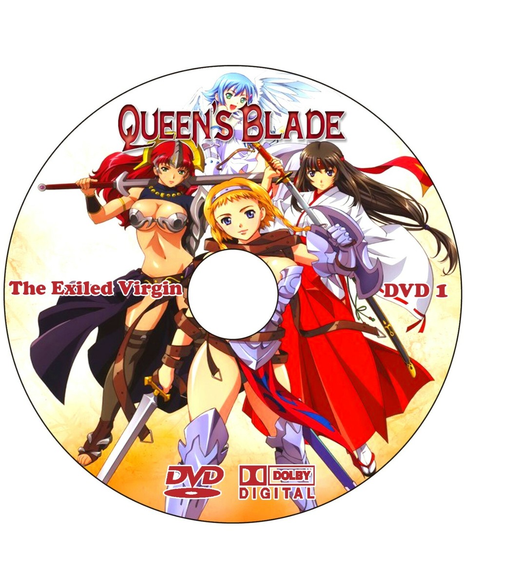 Queen's Blade Anime Series Collection + Ovas + Specials U'N'C'U'T