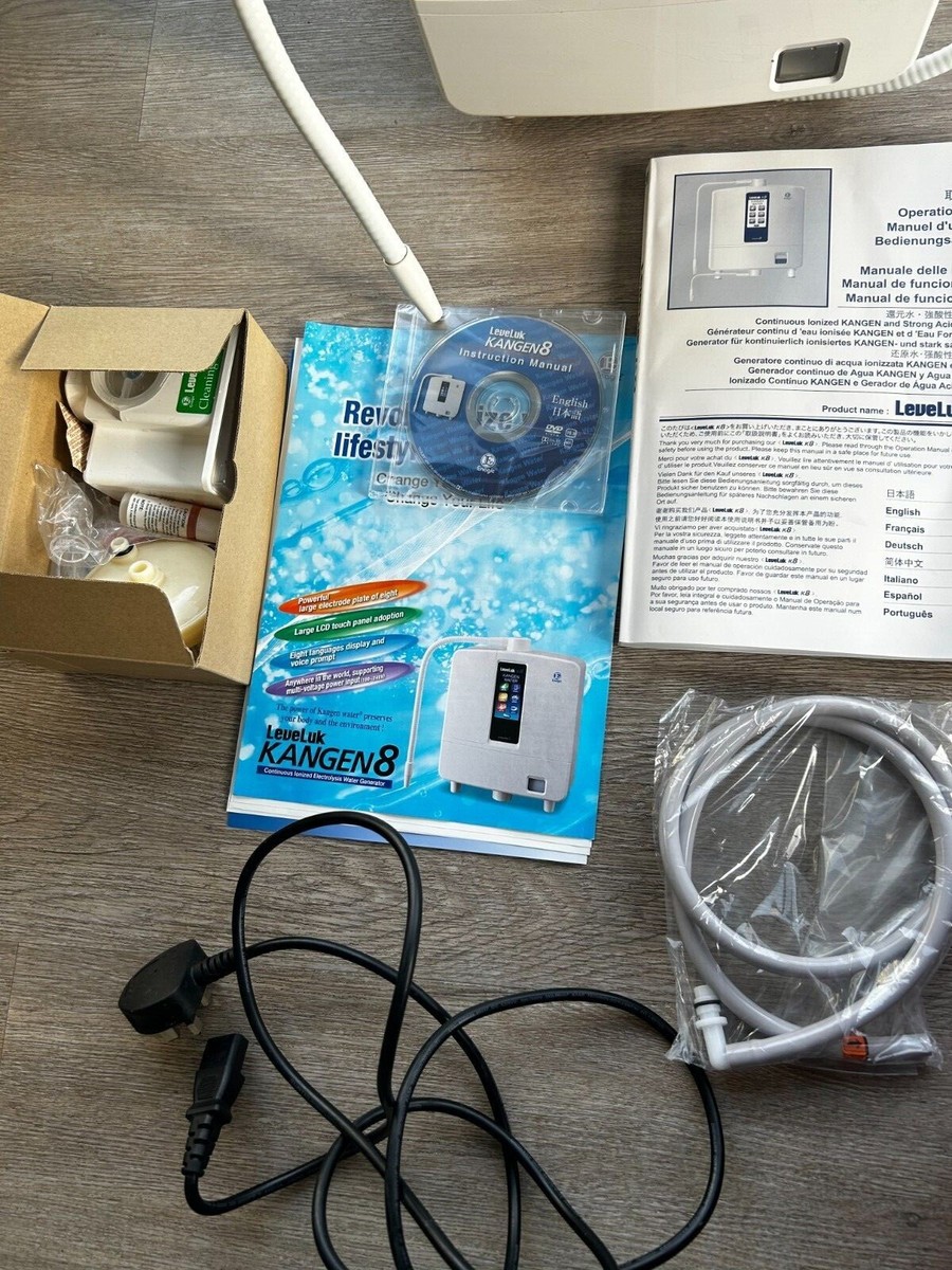 Leveluk Kangen K8 Water Ioniser made by Enagic in Japan - Original