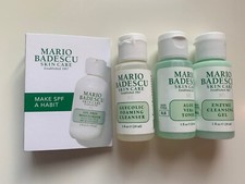 Mario Badescu Lot Glycolic Cleanser, Aloe Vera Toner, Enzyme Cleansing Gel 