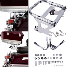 Quick Release Two-up Tour Pack Rack Mount + Docking Kit For Harley Touring 97-08