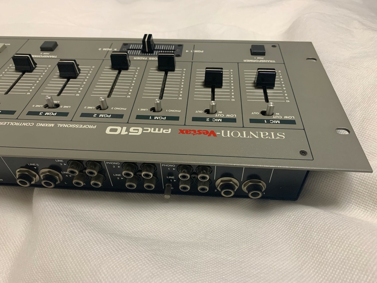 Very Rare! Stanton Vestax PMC-610 DJ Mixer Professional Mixing