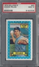1974 Kellogg's #42 Cookie Rojas Kansas City Royals PSA 9 Mint 81923306