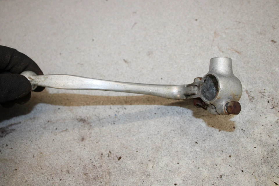 Suzuki T350 1969 embrague percha montaje con palanca A5-3974.aaa Foto 2 de 4