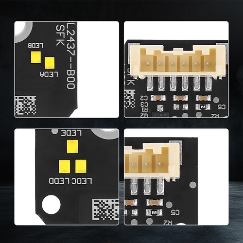 PLACAS LED DRL AMARILLAS PARA 17-20 BMW G30 530I 540I F90 M5 LUCES DE CIRCULACIÓN DIURNA - Imagen 5 de 10