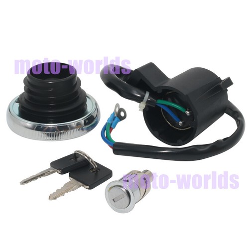 Ignition Switch Fuel Gas Cap Keys for Harley XL1200 SPORTSTER 1200 1991-2003 - Picture 8 of 9