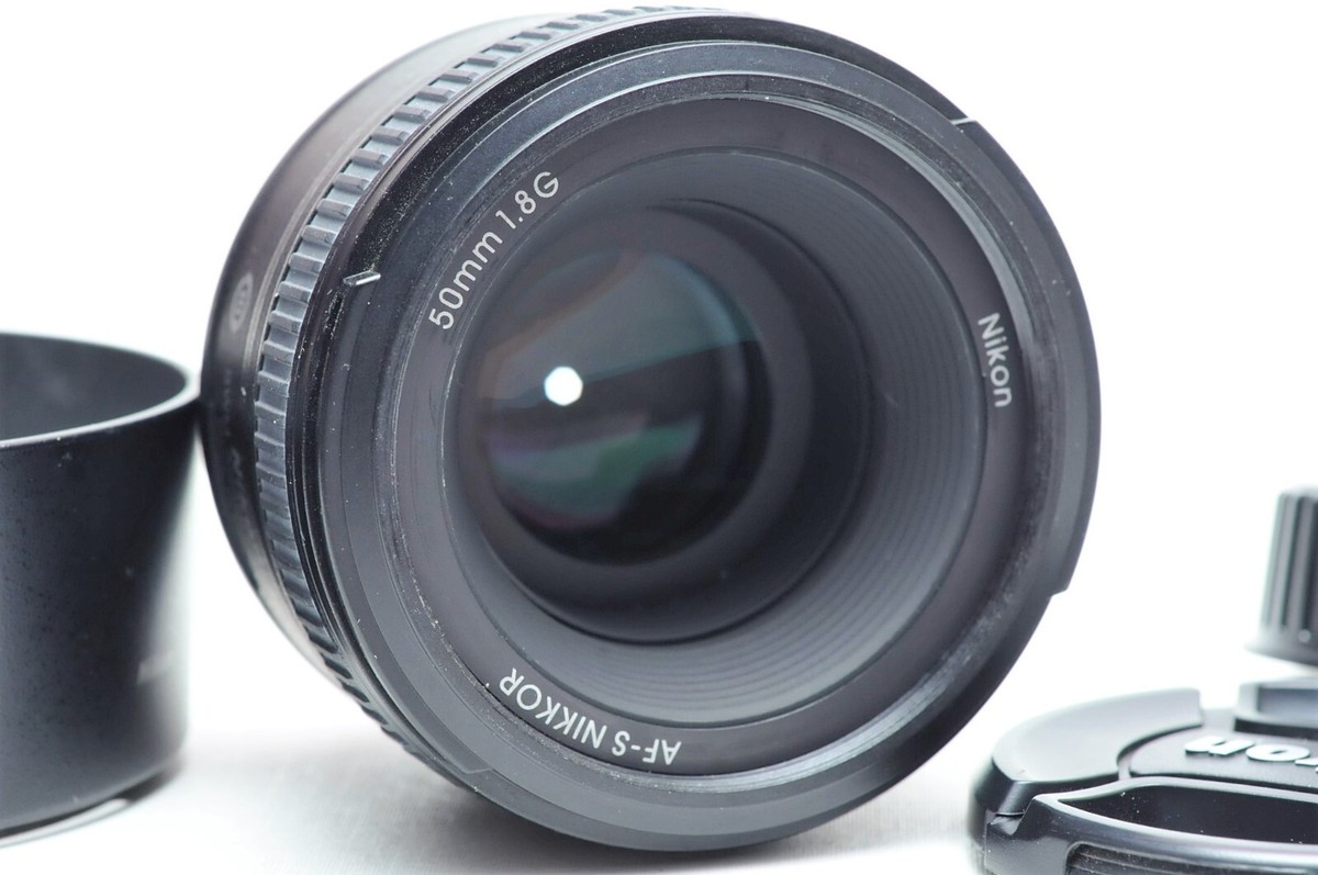 Nikon AF-S NIKKOR 50mm f/1.8G Lens w/ HB47 *EX* 3353266 | eBay