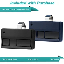 2 For 953D 956D Chamberlain Compatible 3 Btn Garage Door Opener Remote 950CD Set