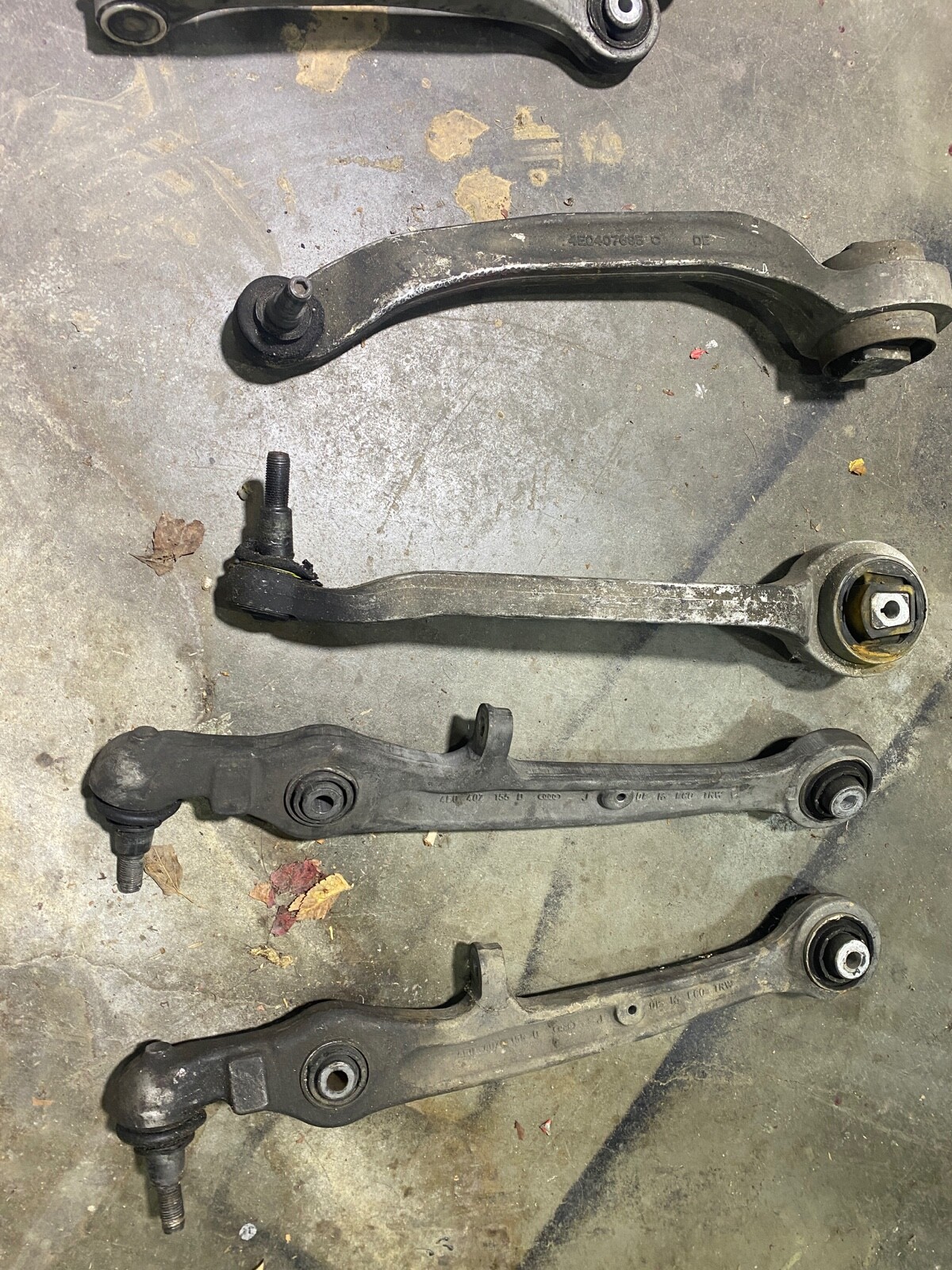 Full Set FRONT Upper and Lower Control Arms Arm Bentley Continental 06