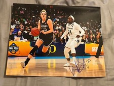 Katie Lou Samuelson signed auto 11x14 Photo Uconn Huskies Seattle Storm