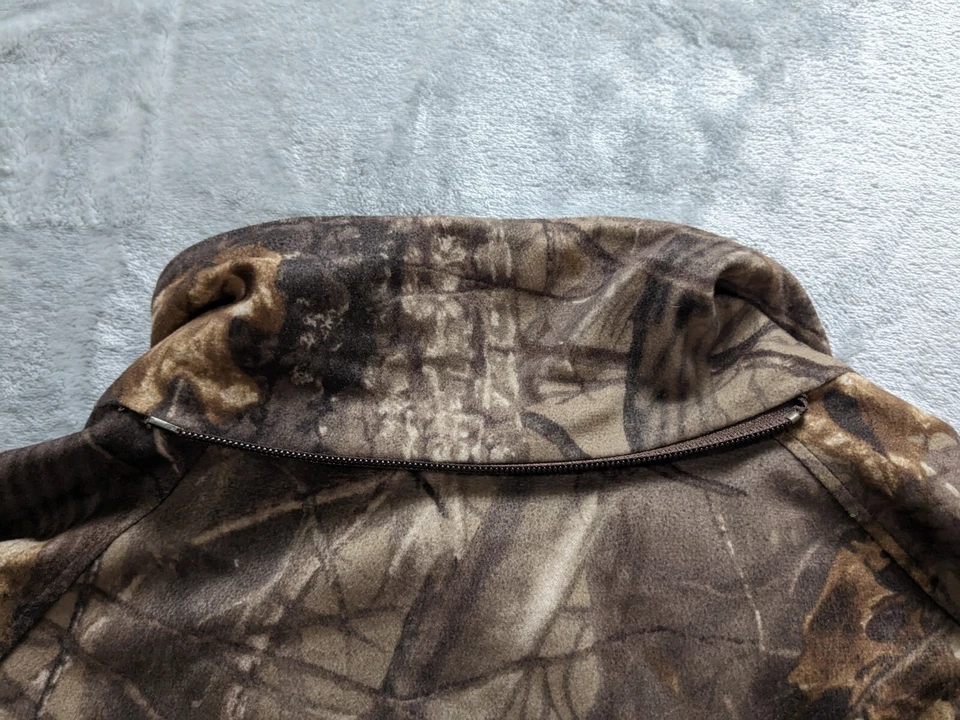 Walls Camo Jacket Men 2XL Realtree Hardwood Water Pruf Fleece Lined Hunting READ - Image 2 of 4