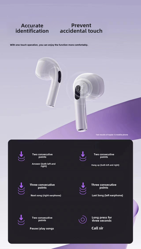 Wireless Bluetooth 5.4 Headphones, ENC Smart LCD Display Noise Reduction Smart - Photo 15/15