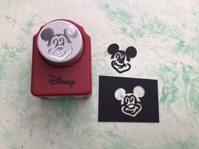SELTENE Disney MICKEY MOUSE All Night Media Karte Handwerk Stanze SCHNEIDER RARITÄT
