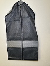 Gray Dress Storage Garment Suit Coat Travel Cover Hanger Protector Carrier Bag