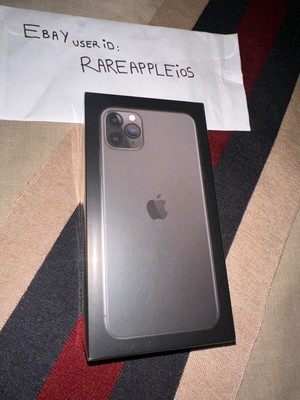 Apple iPhone 11 Pro Max New Sealed Space Gray 512gb iOS 13