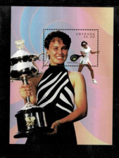 Grenada 1998 - Tennis Stars - Souvenir Stamp Sheet - Scott #2806 - MNH