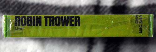 Brand New Sealed Robin Trower " Live " Cassette - Picture 2 of 5