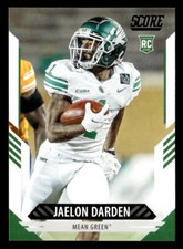 Jaelon Darden 2021 Score Rookie Card #400 North Texas Mean Green