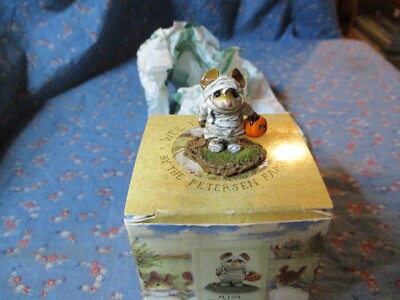 Wee Forest Folk Miniature Mice M-194 The Mummy 1993 Donna Petersen DP
