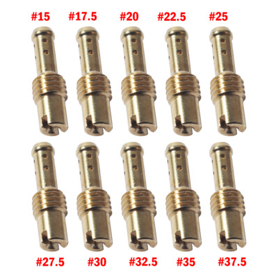 PeroFors 10 Pcs Hex Style Carburateur Jets Principaux Fixés