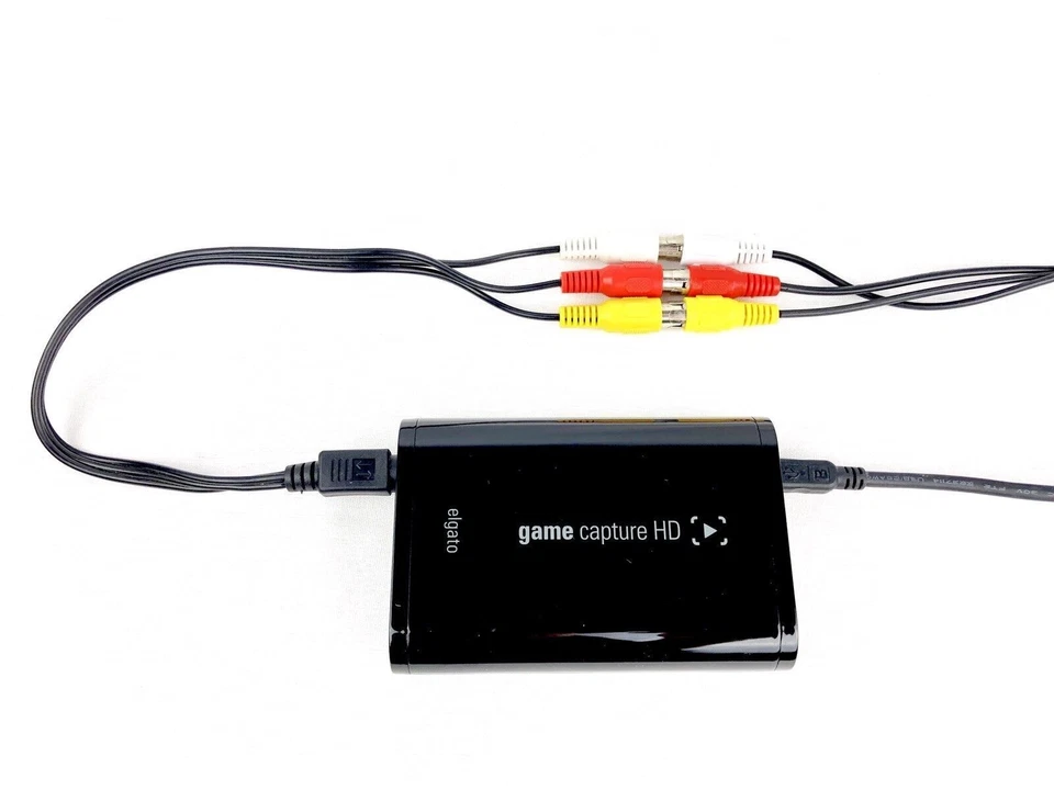 Elgato Game Capture HD Composite Video Stereo Audio AV S-video RCA Cable Adaptor - Image 2 of 4