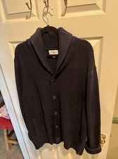 GOODFELLOW  CO cardigan sweater / black / XL / Women Or Men / Pockets