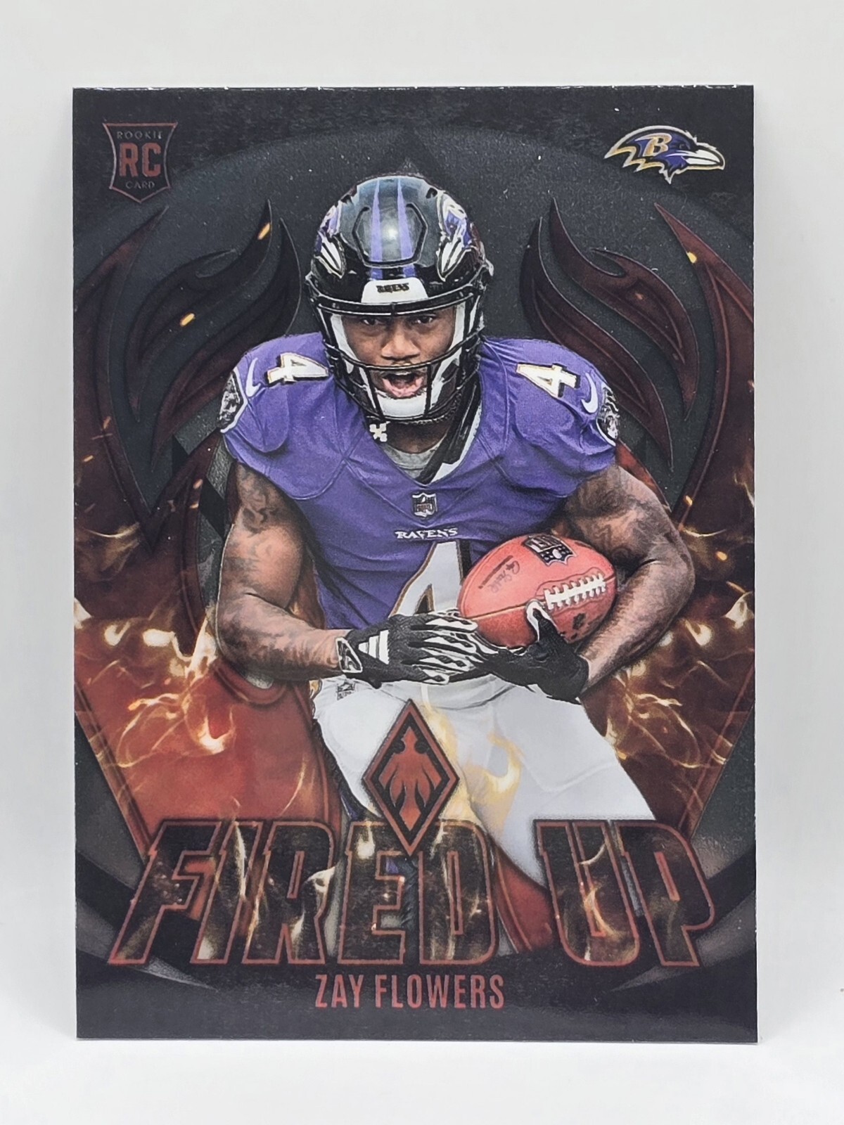 2023-24 Phoenix Zay Flowers #FU-16 Fired Up RC RAVENS