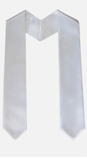 Unisex Adult Plain Graduation Stole Sash 60"