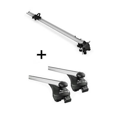 Fahrradträger Bike Pro+Relingträger Quick L für für Citroen C4 Cactus ab 15