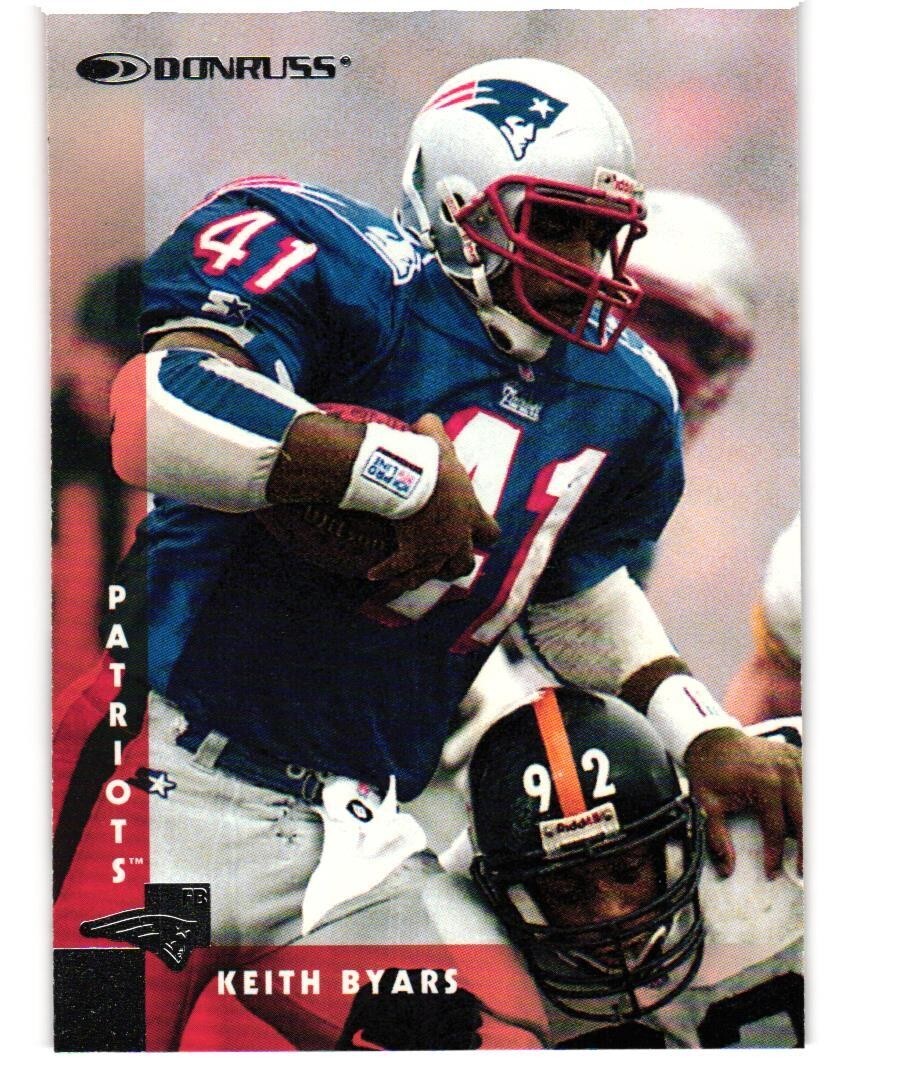 1997 Donruss #57 Keith Byars New England Patriots